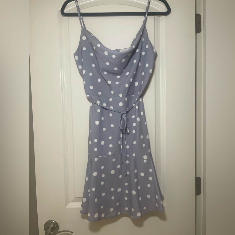 Willow Freddie Cowl Neck Minidress- Small - Picture 8 of 10